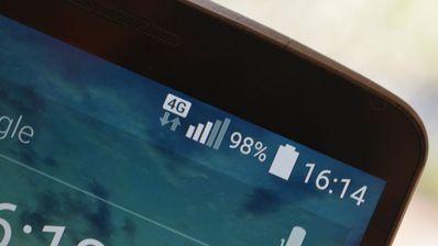 red 4g en un movil