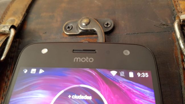 Frontal del Motorola Moto X4