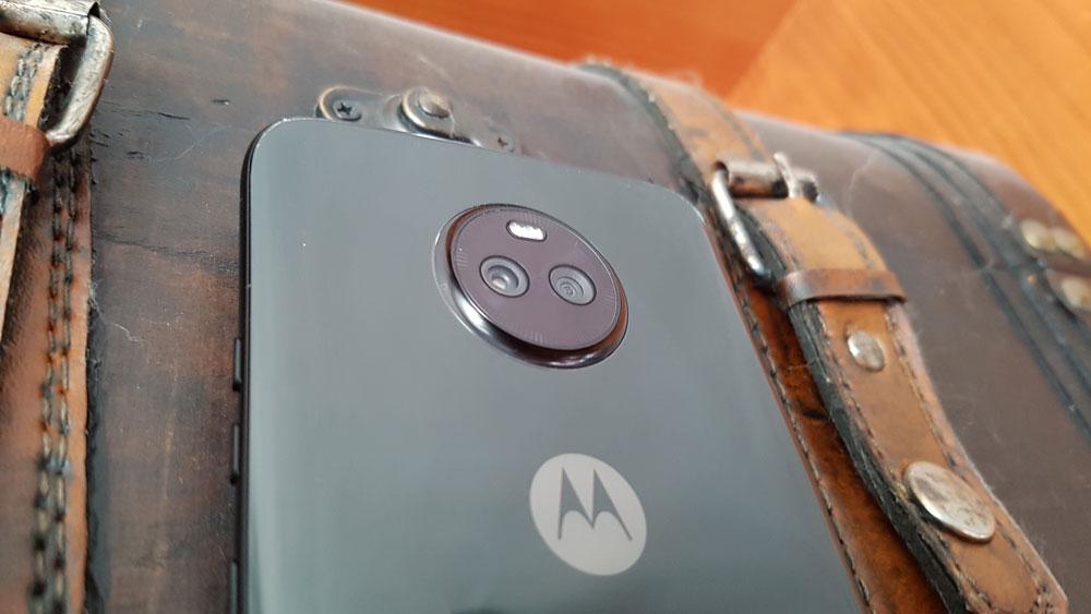 Cámara trasera del Motorola Moto X4