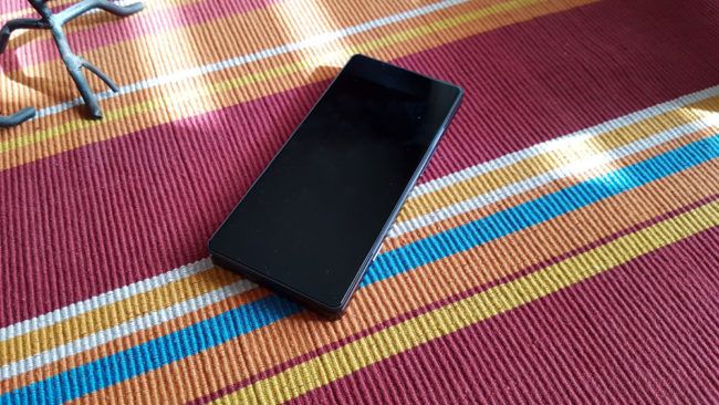 Imagen frontal del ZTE Axon M