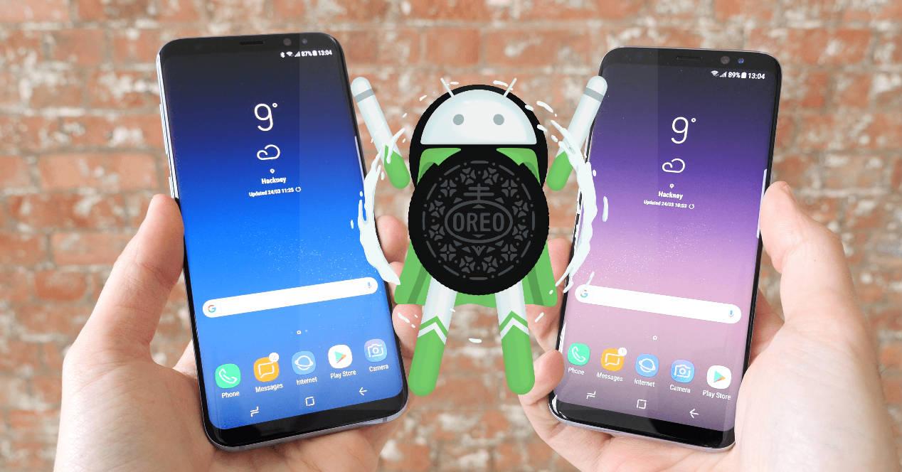GalaxyS8 Android Oreo