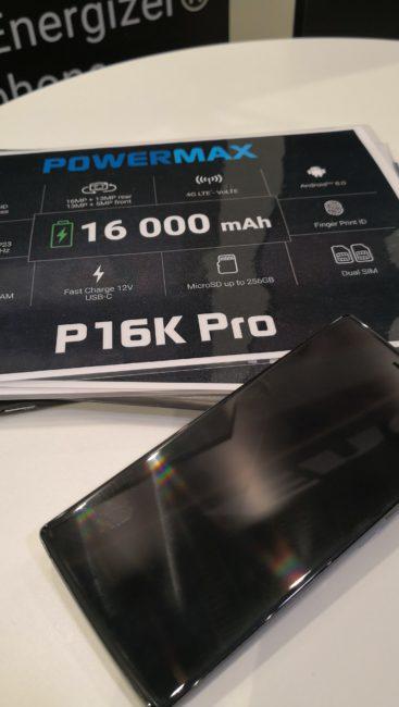 Energizer Power Max P16K Pro y características técnicas