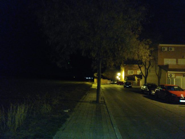 Foto noche con flash ZTE Axon M