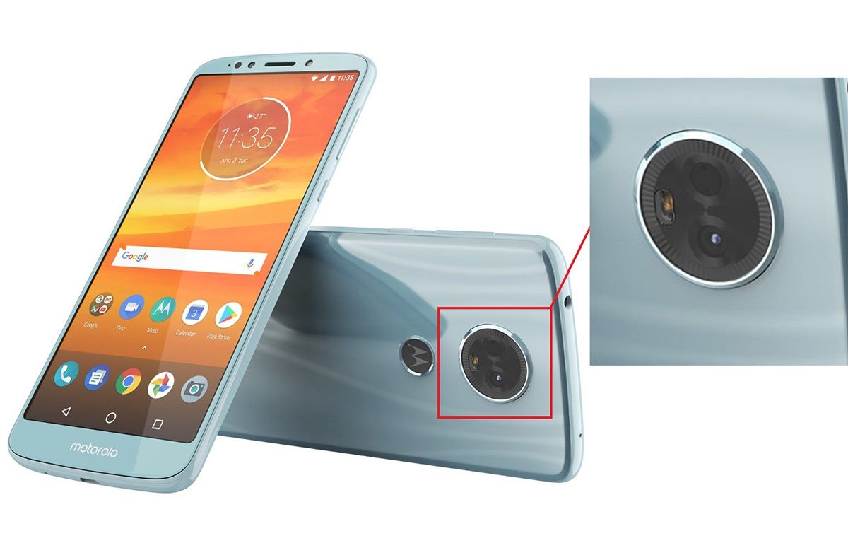Cámara del Motorola Moto E5 Plus