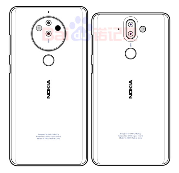 Nokia 8 Pro a la izquierda y Nokia 8 2017 a la derecha