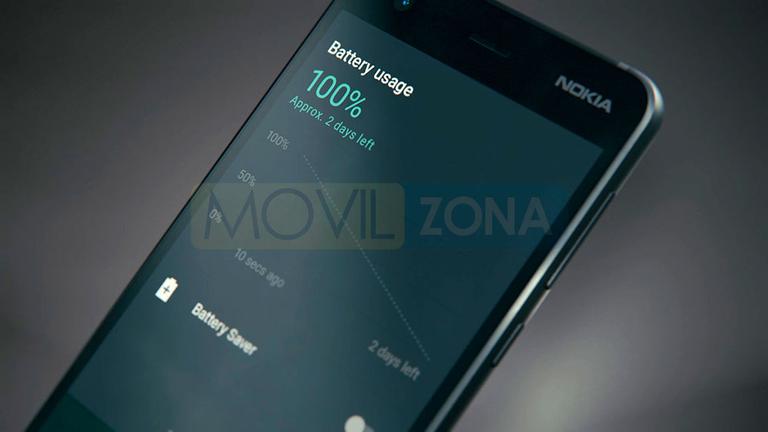 Nokia 2 detalle de pantalla