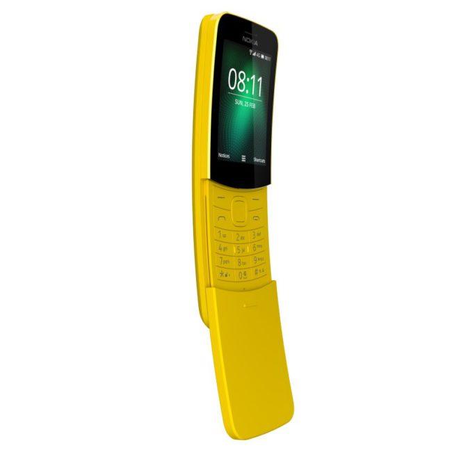 Diseño del Nokia 8110 4G