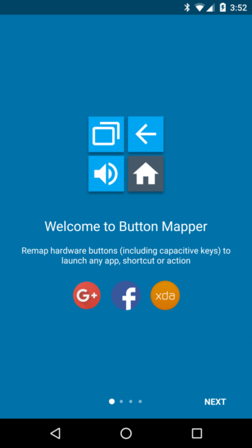 Button mapper app