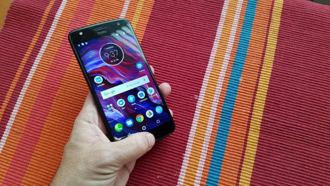 Uso del lector de huellas del Motorola Moto X4