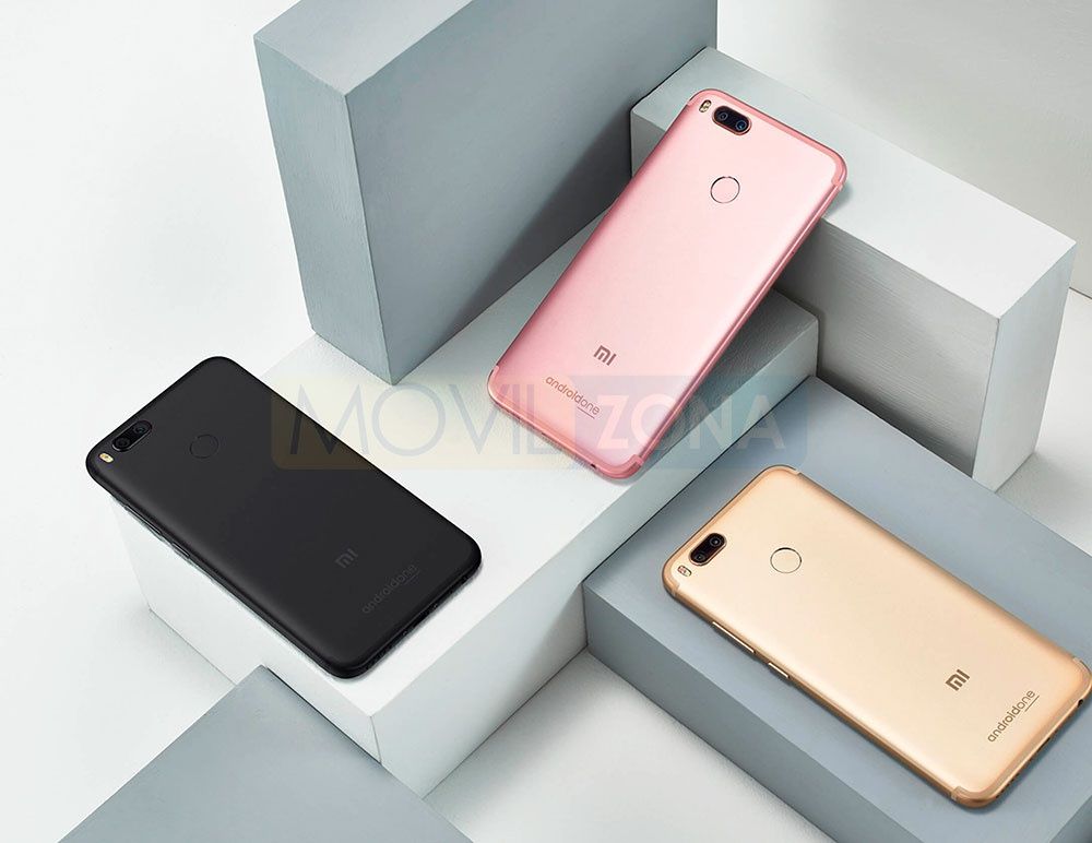 Colores del Xiaomi Mi A1