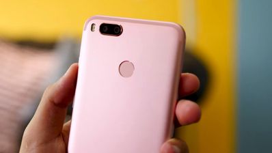 Xiaomi Mi A1 de color rosa