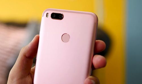 Xiaomi Mi A1 de color rosa