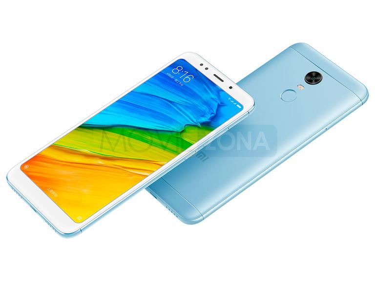 Xiaomi Redmi 5 Plus blanco y azul