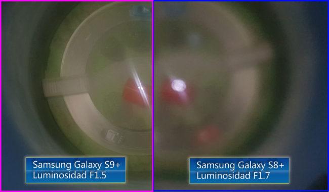 Comparación de fotos entre Galaxy S8 y S9
