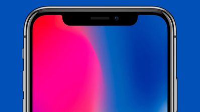 Pantalla con muesca del iPhone X