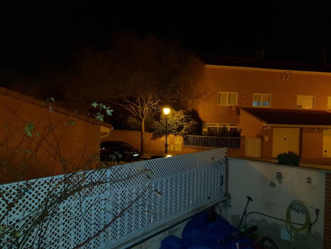 Foto por la noche con flash con el Samsung Galaxy S9+