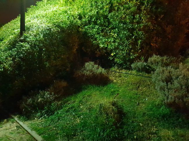 Foto a luz por la noche con el Samsung Galaxy S9+
