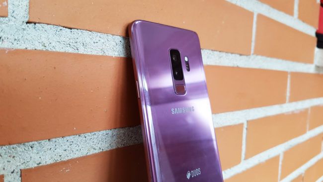 Trasera del Samsung Galaxy S9+