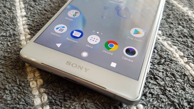 Pantalla del Sony Xperia XZ2