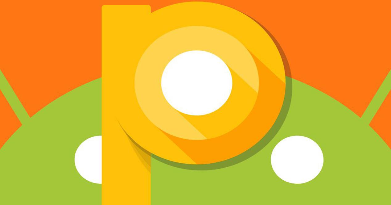 Logo de Android 9 P