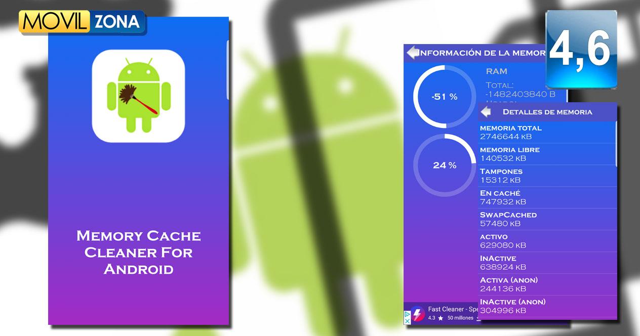 Memory Cache Cleaner for Android