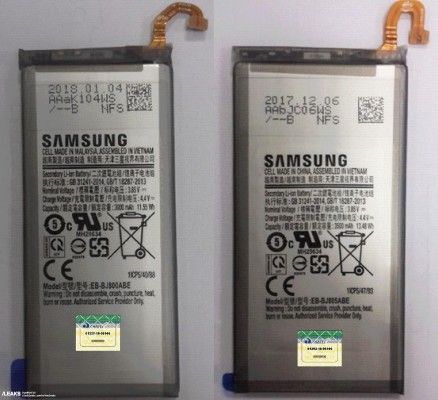 Batería del Samsung Galaxy J8 2018
