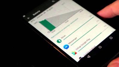 Estadísticas de batería en Android