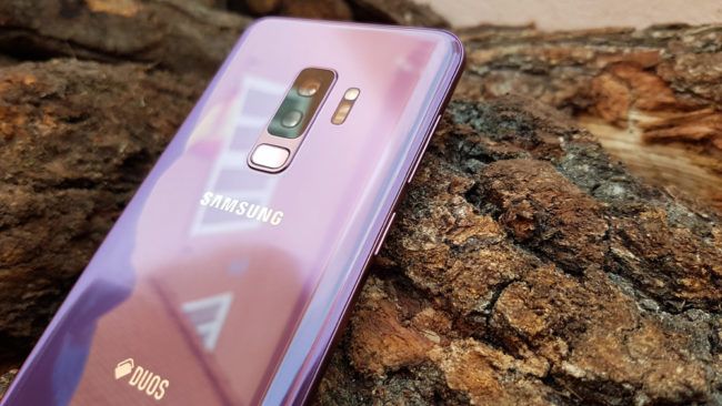 Cámara trasera del Samsung Galaxy S9+