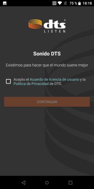 Compatibilidad DTS del ZTE Blade V9