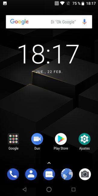 Escritorio del ZTE Blade V9
