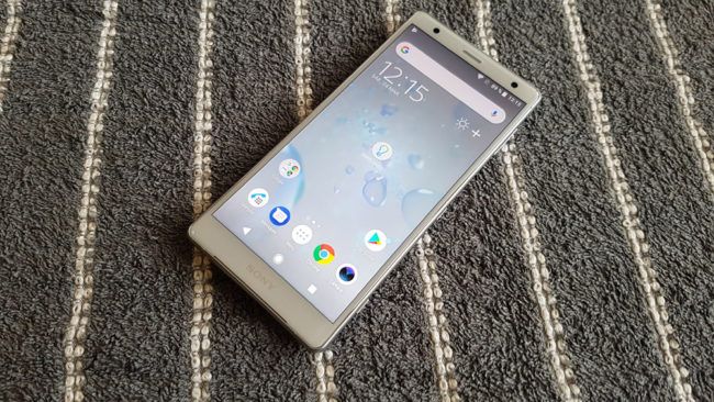 Imagen frontal del Sony Xperia XZ2