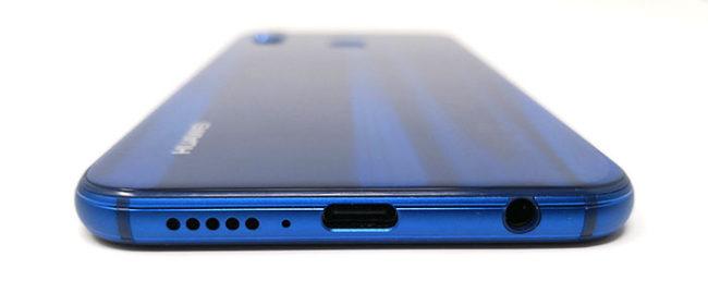 Huawei P20 Lite azul conectores