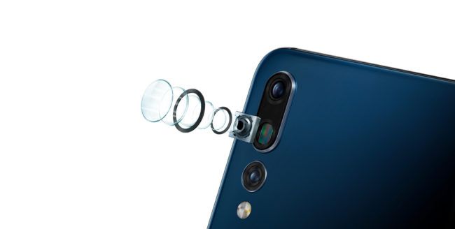 Triple cámra del Huawei P20 Pro