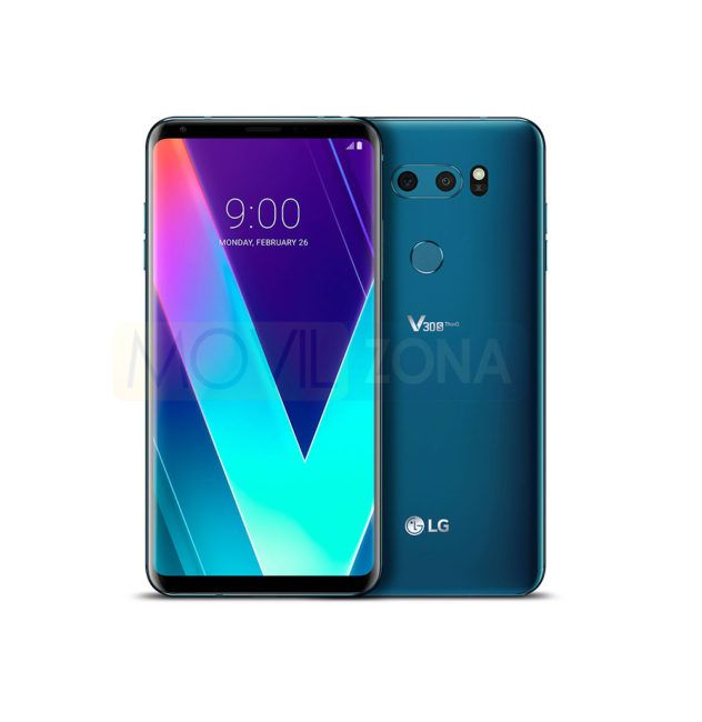 LG V30S ThinQ con Android en color verde