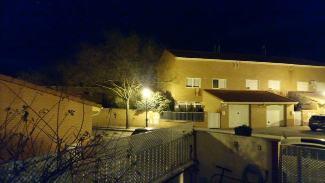Foto por la noche con el Sony Xperia XA2