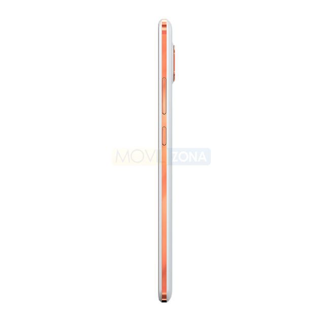 Nokia 7 Plus blanco y dorado