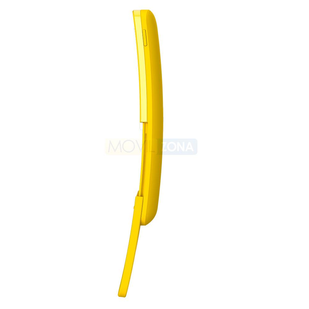 Nokia 8110 amarillo vista lateral