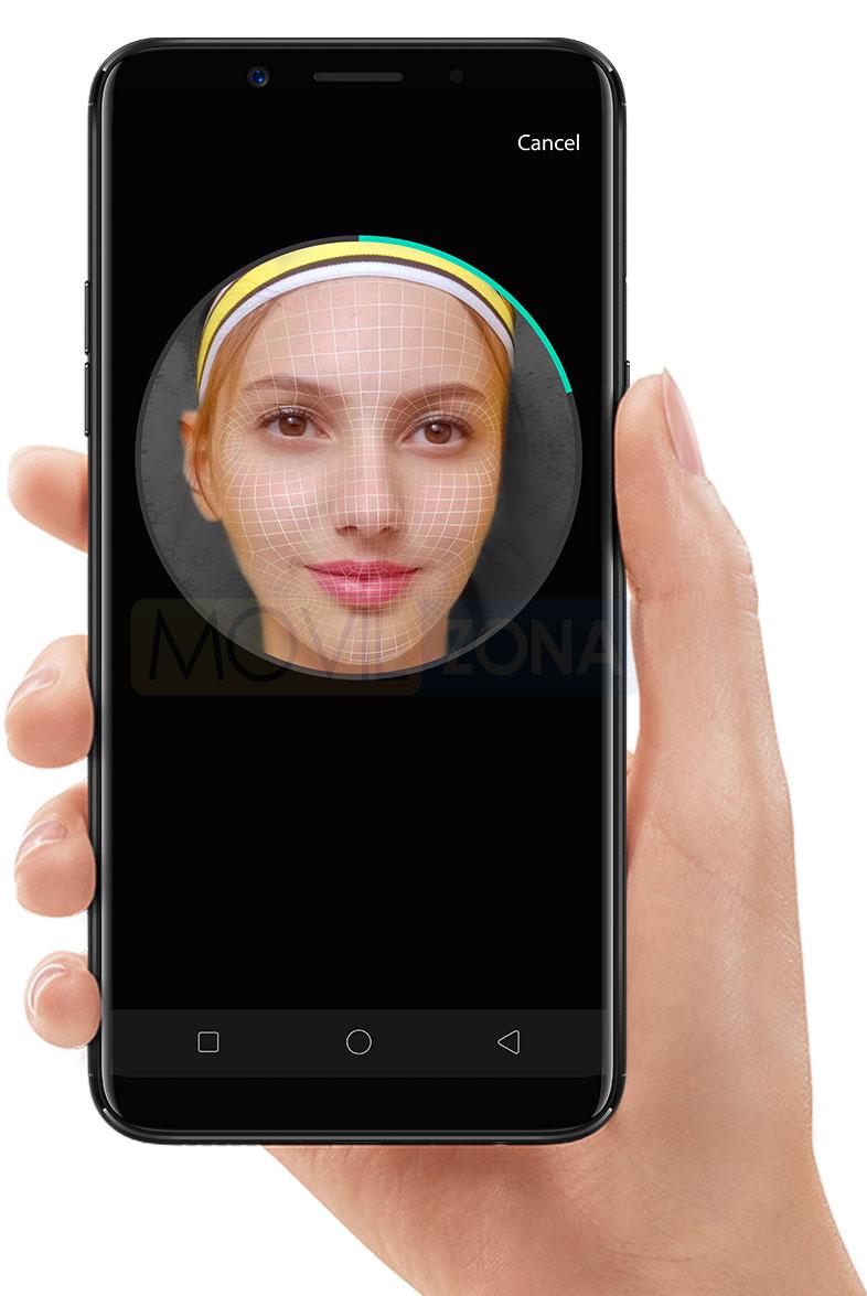 Oppo F5 reconocimiento facial