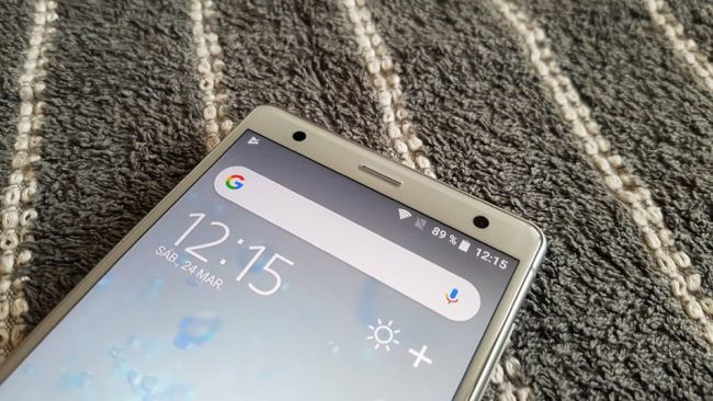 Altavoz frontal del Sony Xperia XZ2