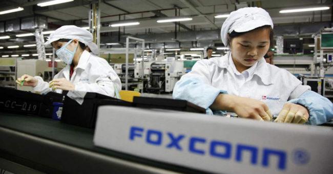 Fabricación del iPhone en Foxconn