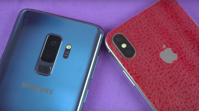 galaxy s9 + y iphone x
