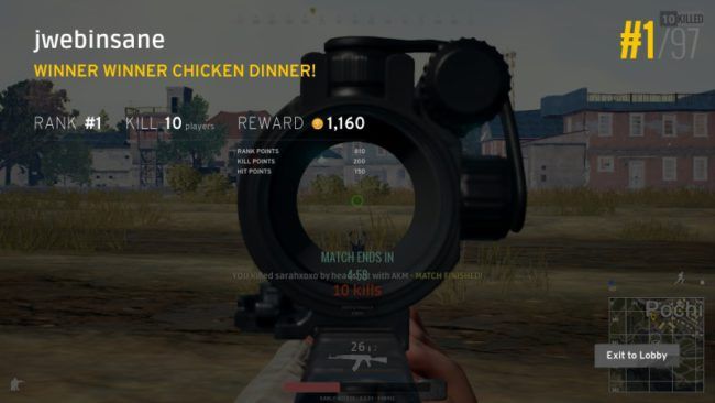 ganador pubg