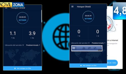 Aplicación Hotspot Shield VPN