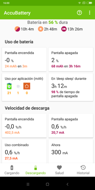 Información batería Xiaomi Mi Mix 2S