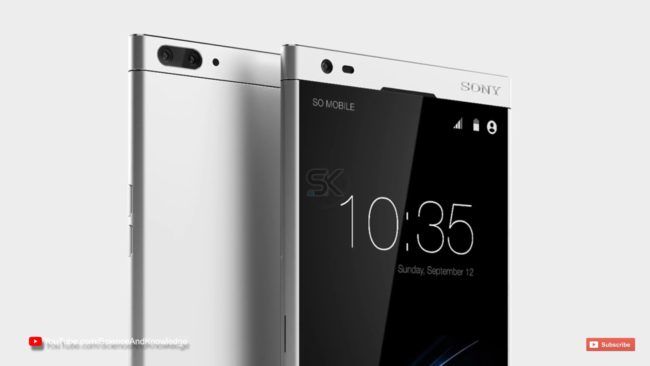 Diseño del Sony Xperia A