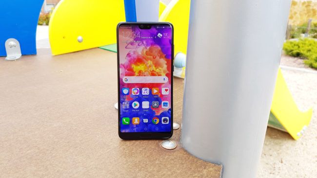Diseño frontal del Huawei P20 Pro