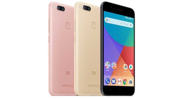 Diseño del Xiaomi Mi A1