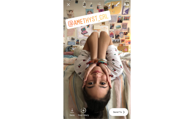 stickers para etiquetar en Instagram