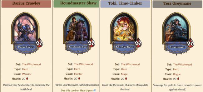 Monster Hunt: nuevo modo de un jugador para Hearthstone