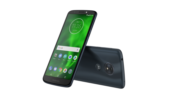 Moto G6 Play en negro
